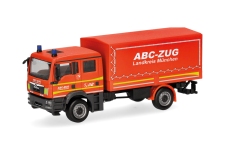 Herpa 099080 - H0 - MAN TGM MzKW ABC-Zug München
